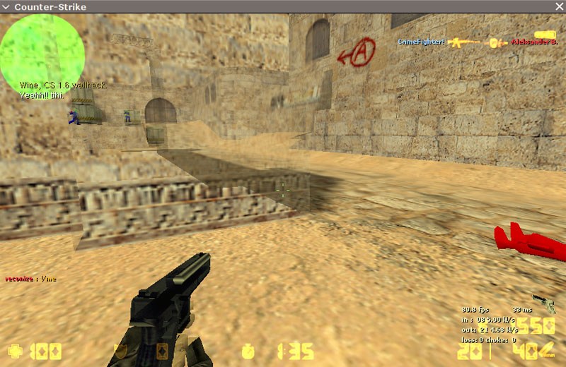 counter strike source wallhack command